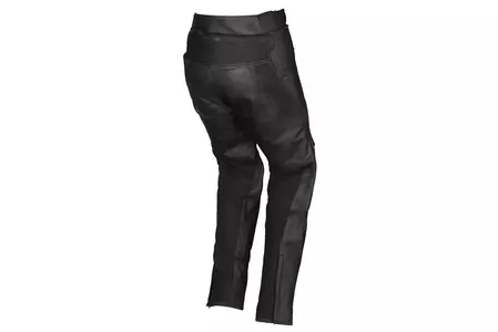 Modeka Hawking II pantalones de moto de cuero negro K25-2