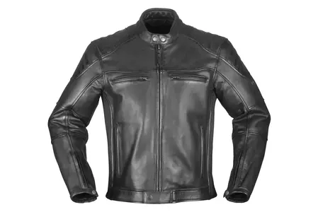 Modeka Vincent chaqueta de moto de cuero negro 3XL-1