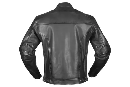 Modeka Vincent chaqueta de moto de cuero negro M-2