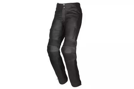 Ženske kožne motociklističke hlače Modeka Helena, crne K40-1