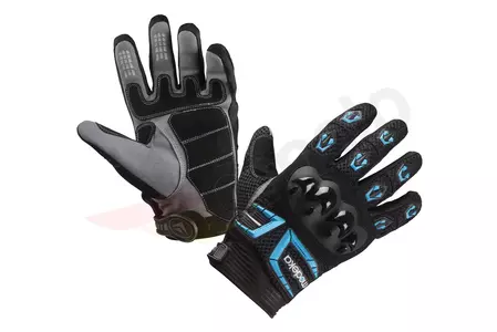 Modeka MX TOP rukavice na motorku černo-modré 11 - 07417040011