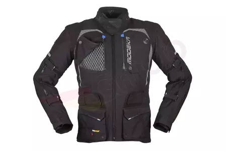 Modeka Tacoma III jachetă de motocicletă din material textil negru 6XL-1