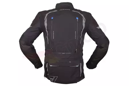 Modeka Tacoma III jachetă de motocicletă din material textil negru S-2