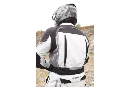 Textilní bunda na motorku Modeka Tacoma III ash M-5