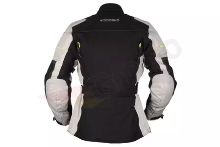 Modeka Winslow Lady jachetă de motocicletă din material textil negru și cenușă 34-2