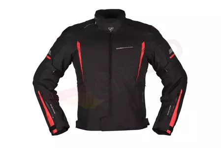 Casaco têxtil para motas Modeka Aenergy preto-vermelho M-1