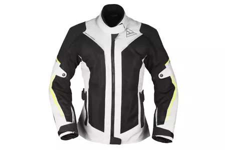 Modeka Mikka Air Lady tekstilna motoristička jakna, crna i siva 34-1