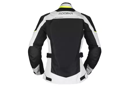 Modeka Mikka Air Lady tekstilna motoristička jakna, crna i siva 46-2