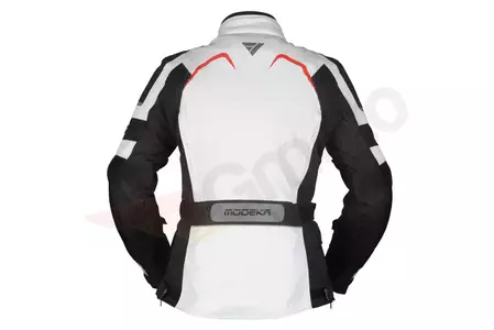 Modeka Elaya Lady jachetă de motocicletă din material textil negru cenușiu 34-2