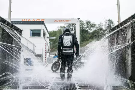 Modeka Viper LT jachetă de motocicletă din material textil negru M-4