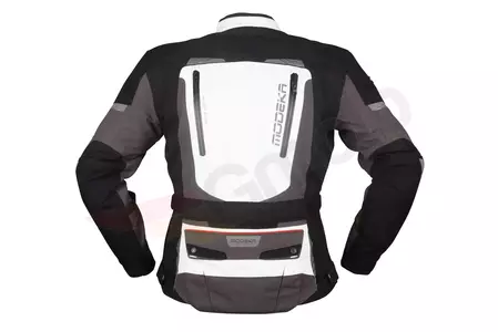 Modeka Viper LT textilní bunda na motorku popelavě šedá 3XL-2