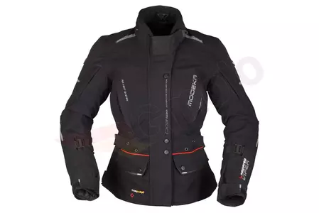 Ženska tekstilna motoristička jakna Modeka Viper LT Lady crna 38-1