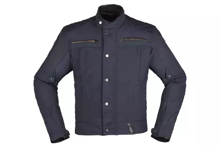 Modeka Thiago temno modra tekstilna motoristična jakna 3XL-1