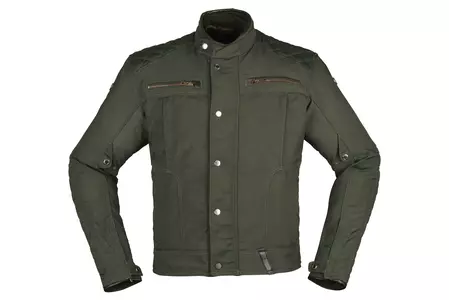 Modeka Thiago giacca da moto in tessuto verde oliva 6XL-1