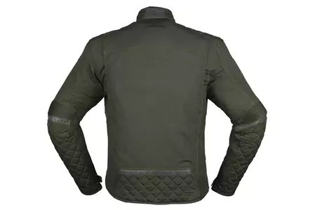 Modeka Thiago textilní bunda na motorku olivově zelená 6XL-2