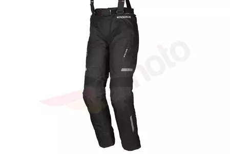 Modeka Baxters Lady calças de motociclismo em tecido preto 34-1