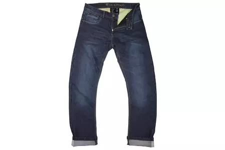 Spodnie motocyklowe jeansy Modeka Nyle Cool przecierany niebieski 28  - 04082544SAMP