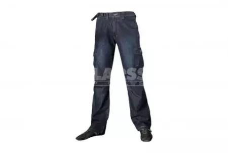Freestar Bojówki jeans - czarne roz. [S] spodnie motocyklowe-1