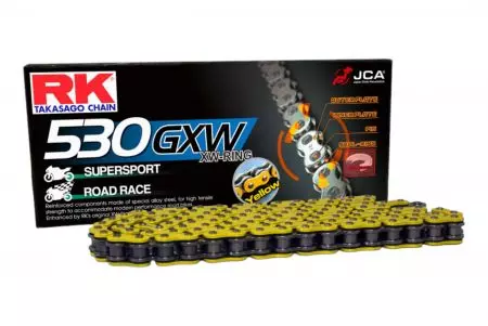Łańcuch napędowy RK 530 GXW XW-Ring 1 ogniwo - 530GXW-1-CLF