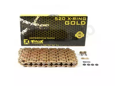Hnací řetěz ProX X-Ring Gold 520 120L - 07.RC520120XCG