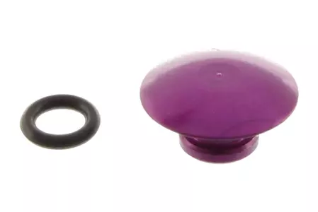 Hliníkový kryt šroubu M6 PRO-BOLT fialový-1