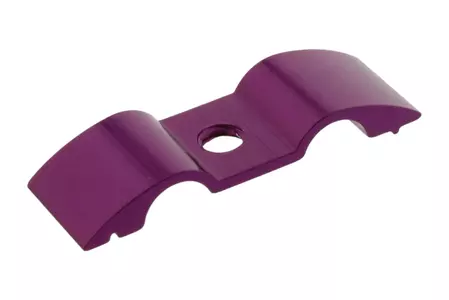 PRO-BOLT 7 mm dvojni aluminijasti nosilec zavorne cevi vijolične barve