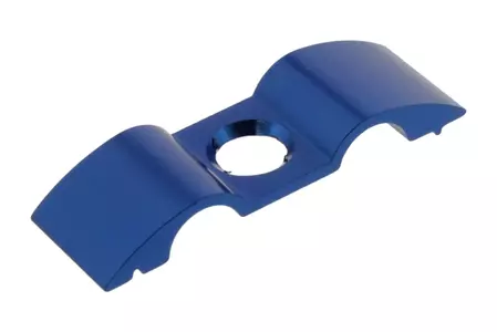 Suporte de tubo de travão duplo em alumínio de 7 mm Pro Bolt azul