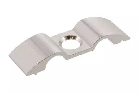 PRO-BOLT 7 mm dubbel aluminiumhållare för bromsrör silver