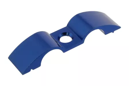 PRO-BOLT 9mm dvojitý hliníkový držák brzdové trubky modrý