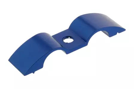 PRO-BOLT 9 mm dubbel aluminiumhållare för bromsrör blå