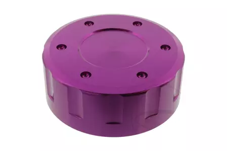 Stabdžių skysčio talpyklos dangtelis PRO-BOLT 42 mm aliuminis violetinės spalvos-1