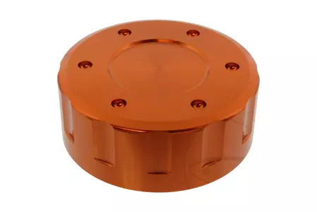PRO-BOLT 42 mm alumīnija oranžas krāsas bremžu šķidruma tvertnes vāks-1