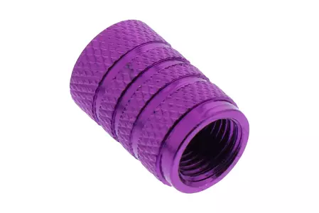 PRO-BOLT viečko ventilu kolesa fialové hliníkové (1 ks)