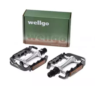 Fietspedaal wellgo alu 2 stuks lagers - 250538