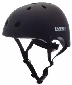 Kask rowerowy awina by moon BMX M szary mat