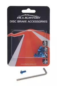 Aligator disk kočioni vijak, plavi, 6 kom - 251130