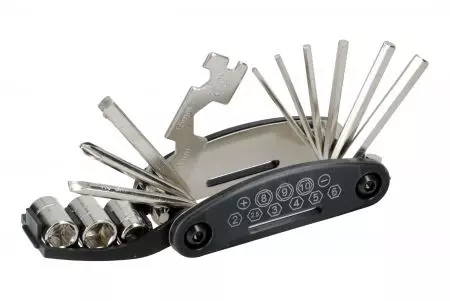 Multifunktionales Fahrradschlüssel-Taschenmesser - 251159