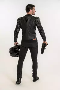 Veste de moto en cuir Rebelhorn Rebel noir 46-9
