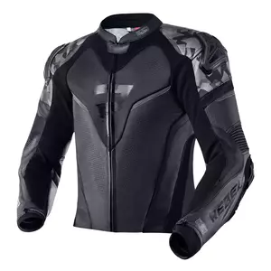 Rebelhorn Rebel chaqueta de moto de cuero negro 50 - RH-LJ-REBEL-01-50