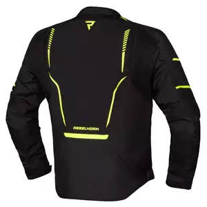Rebelhorn Blast chaqueta moto textil negro/amarillo XS-2