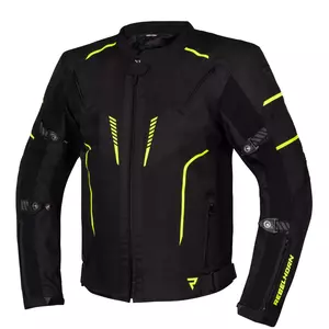 Rebelhorn Blast giacca da moto in tessuto nero/giallo XXL-1