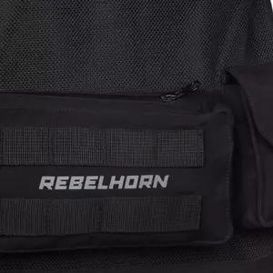 Rebelhorn Brutale motorcykeljacka i textil svart 3XL-6