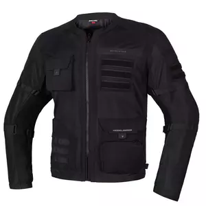 Rebelhorn Brutale giacca da moto in tessuto nero L - RH-TJ-BRUTALE-01-L