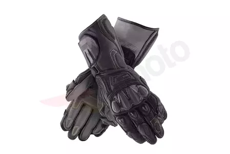 Rebelhorn Rebel čierne kožené rukavice na motorku XL - RH-GLV-REBEL-01-XL