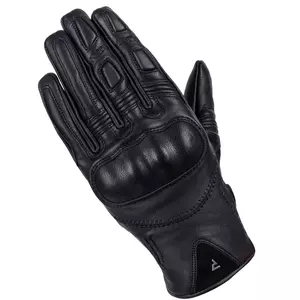 Mănuși de motocicletă din piele pentru femei Rebelhorn Thug II Lady negru DM pentru femei-2