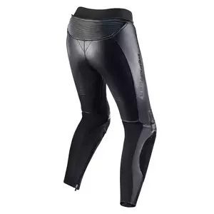 Rebelhorn pantaloni de motocicletă din piele pentru femei Rebel Lady negru D32-2