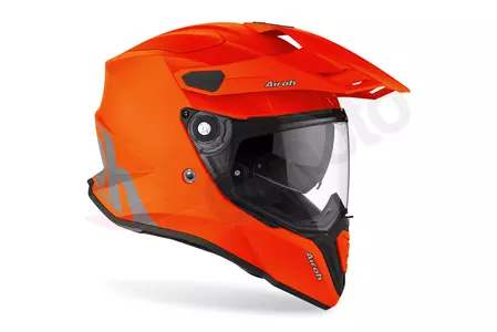 Airoh Commander Orange Matt M casque moto enduro-2