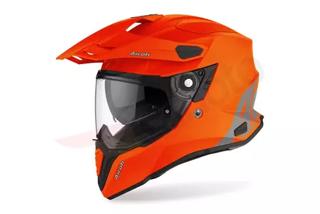 Motocyklová enduro přilba Airoh Commander Orange Matt S-1