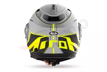 Kask motocyklowy szczękowy Airoh Phantom S Beat Yellow Matt XL-3