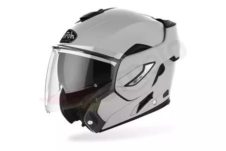 Airoh Rev 19 Concrete Grey Matt XL casco de moto mandíbula-2